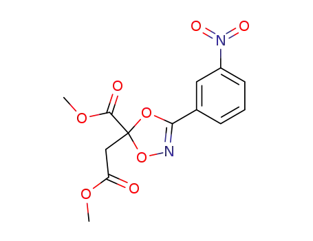 1,4,2-Dioxazole-5-acetic acid, 5-(methoxycarbonyl)-3-(3-nitrophenyl)-,
methyl ester