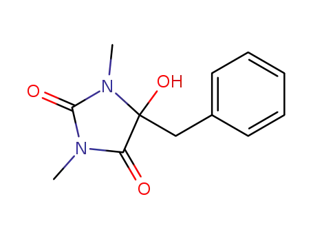 N,N'-dimethyl-5-hydroxy-5-benzylhydantoin
