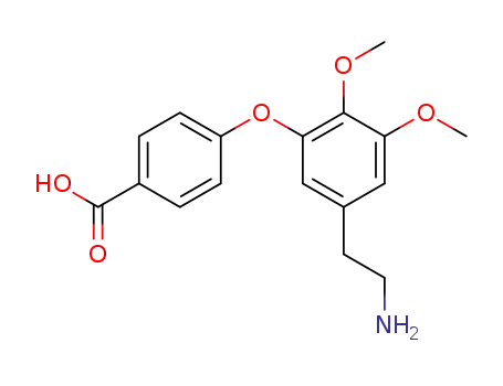 4-[5-(2-amino-ethyl)-2,3-dimethoxy-phenoxy]-benzoic acid