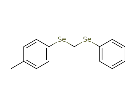 1-Methyl-4-phenylselanylmethylselanyl-benzene