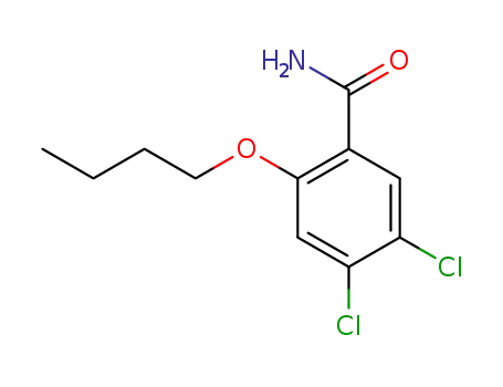 2-butoxy-4,5-dichloro-benzoic acid amide