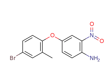 4-(4-bromo-2-methyl-phenoxy)-2-nitro-aniline