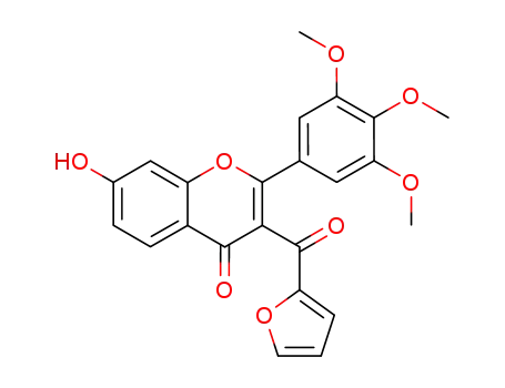 3-(Furan-2-carbonyl)-7-hydroxy-2-(3,4,5-trimethoxy-phenyl)-chromen-4-one