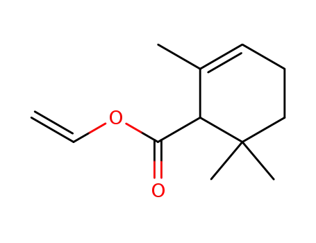 vinyl 2,6,6-trimethylcyclohex-2-enoate carboxylate