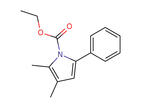 2,3-Dimethyl-5-phenyl-pyrrole-1-carboxylic acid ethyl ester