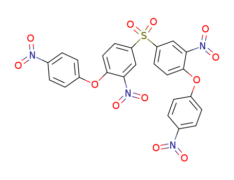 Benzene,1,1'-sulfonylbis[3-nitro-4-(4-nitrophenoxy)- cas  3950-58-1