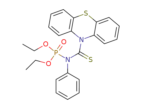 (Phenothiazine-10-carbothioyl)-phenyl-phosphoramidic acid diethyl ester