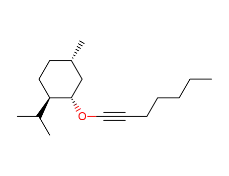 (1R,2S,4S)-2-Hept-1-ynyloxy-1-isopropyl-4-methyl-cyclohexane