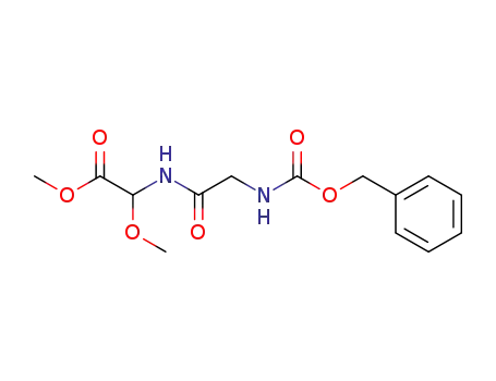 N-benzyloxycarbonylglycyl-α-methoxyglycine methyl ester