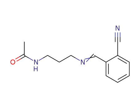 3-Acetylamino-N-(2-cyanobenzylidene)propylamine