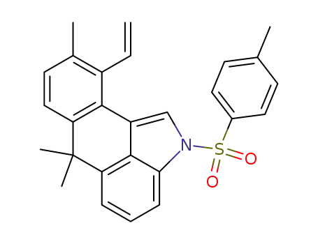 6,6,9-Trimethyl-2-(toluene-4-sulfonyl)-10-vinyl-2,6-dihydro-2-aza-aceanthrylene