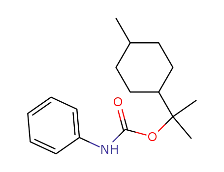 Molecular Structure of 93991-95-8 (carbanilic acid <i>p</i>-menthan-8-yl ester)