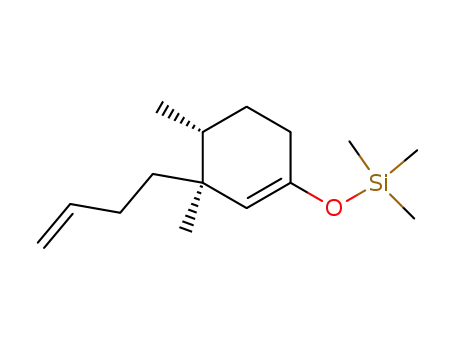 ((3S,4R)-3-But-3-enyl-3,4-dimethyl-cyclohex-1-enyloxy)-trimethyl-silane