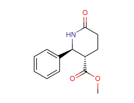 (2S,3S)-6-Oxo-2-phenyl-piperidine-3-carboxylic acid methyl ester