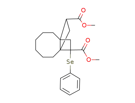 9-Phenylselanyl-tricyclo[6.2.2.0<sup>1,8</sup>]dodecane-9,11-dicarboxylic acid dimethyl ester