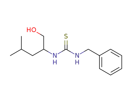 Thiourea, N-[1-(hydroxymethyl)-3-methylbutyl]-N'-(phenylmethyl)-