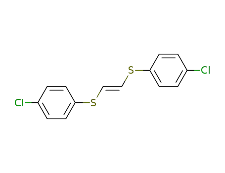 Benzene, 1,1'-[1,2-ethenediylbis(thio)]bis[4-chloro-, (E)-