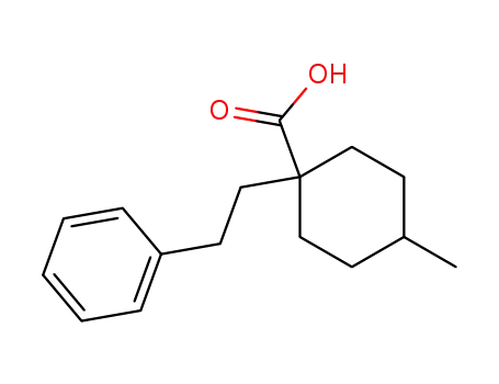 4-methyl-1-phenethyl-cyclohexanecarboxylic acid