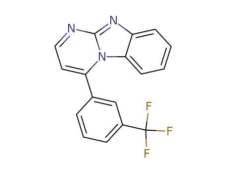 4-<3-(trifuoromethyl)phenyl>pyrimido<1,2-a>benzimidazole