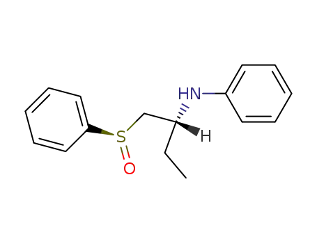 [(R)-1-((R)-Benzenesulfinylmethyl)-propyl]-phenyl-amine