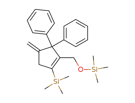 Silane,
trimethyl[[4-methylene-5,5-diphenyl-2-(trimethylsilyl)-1-cyclopenten-1-yl]
methoxy]-