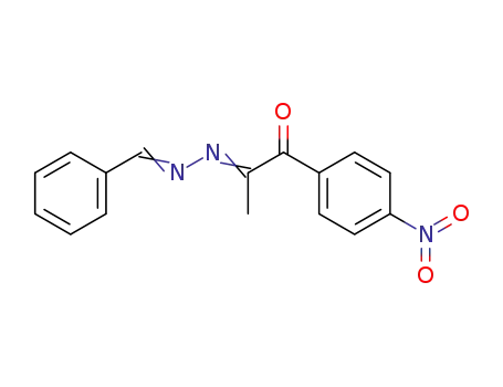 1-(4-nitro-phenyl)-propane-1,2-dione-2-benzylidenehydrazone