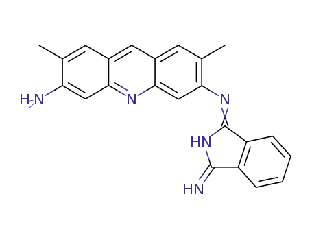 3,6-Acridinediamine, N-(1-imino-1H-isoindol-3-yl)-2,7-dimethyl-