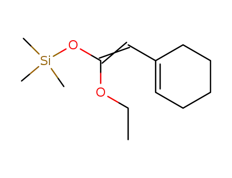 Silane, [[2-(1-cyclohexen-1-yl)-1-ethoxyethenyl]oxy]trimethyl-