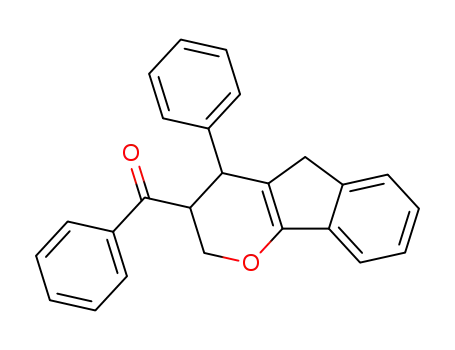 Methanone, phenyl(2,3,4,5-tetrahydro-4-phenylindeno[1,2-b]pyran-3-yl)-