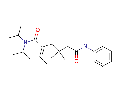 2-Eth-(E)-ylidene-4,4-dimethyl-hexanedioic acid 1-diisopropylamide 6-(methyl-phenyl-amide)