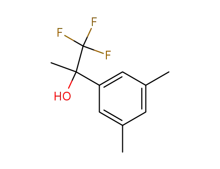 Molecular Structure of 122243-27-0 (2-(3,5-Dimethyl-phenyl)-1,1,1-trifluoro-propan-2-ol)