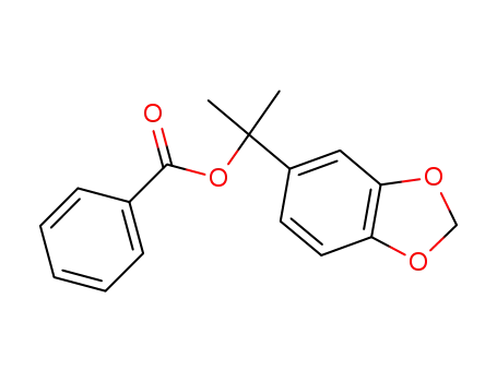2-benzo[1,3]dioxol-5-yl-2-benzoyloxy-propane