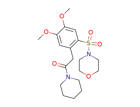 2-[4,5-Dimethoxy-2-(morpholine-4-sulfonyl)-phenyl]-1-piperidin-1-yl-ethanone