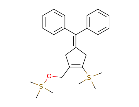 Silane,
[[4-(diphenylmethylene)-2-(trimethylsilyl)-1-cyclopenten-1-yl]methoxy]tri
methyl-