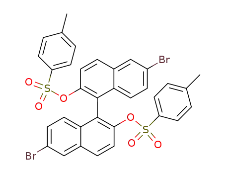 C<sub>34</sub>H<sub>24</sub>Br<sub>2</sub>O<sub>6</sub>S<sub>2</sub>