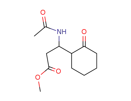 methyl β-acetamido-2-oxocyclohexanepropanoate