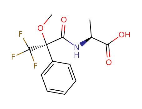 L-Alanine, N-(3,3,3-trifluoro-2-methoxy-1-oxo-2-phenylpropyl)-, (R)-
