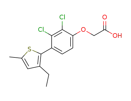 Acetic acid, [2,3-dichloro-4-(3-ethyl-5-methyl-2-thienyl)phenoxy]-
