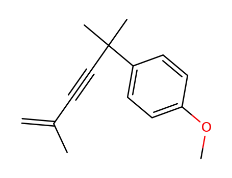 4-(1,1,4-trimethyl-pent-4-en-2-ynyl)-anisole