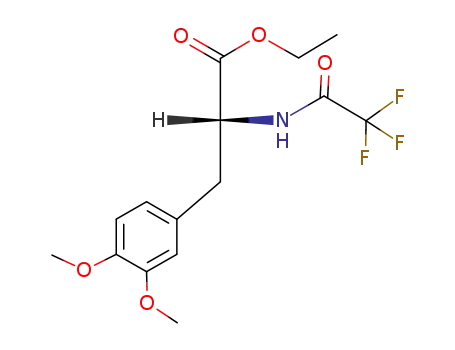 (R)-3-(3,4-Dimethoxy-phenyl)-2-(2,2,2-trifluoro-acetylamino)-propionic acid ethyl ester