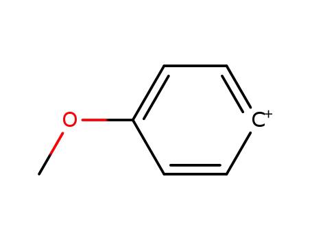 Phenylium, 4-methoxy-