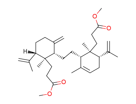 Molecular Structure of 18385-35-8 (lansic acid dimethyl ester)