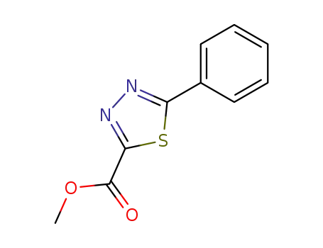 5-phenyl-[1,3,4]thiadiazole-2-carboxylic acid methyl ester