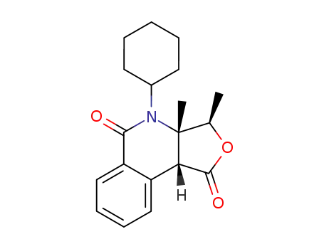 (3R,3aS,9bR)-4-Cyclohexyl-3,3a-dimethyl-3a,9b-dihydro-3H,4H-furo[3,4-c]isoquinoline-1,5-dione