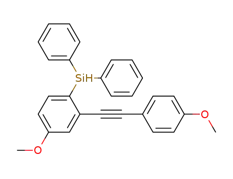 Silane, [4-methoxy-2-[(4-methoxyphenyl)ethynyl]phenyl]diphenyl-