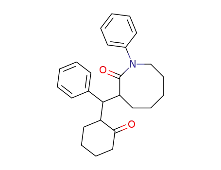 3-[(2-Oxo-cyclohexyl)-phenyl-methyl]-1-phenyl-azocan-2-one