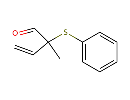 2-Methyl-2-phenylsulfanyl-but-3-enal