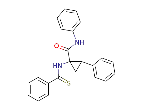 2-Phenyl-1-thiobenzoylamino-cyclopropan-1-carbonsaeure-anilid