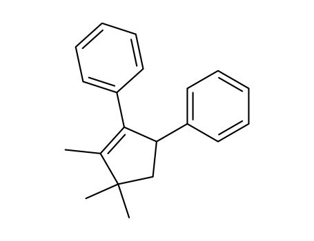 2,3,3-trimethyl-1,5-diphenylcyclopent-1-ene