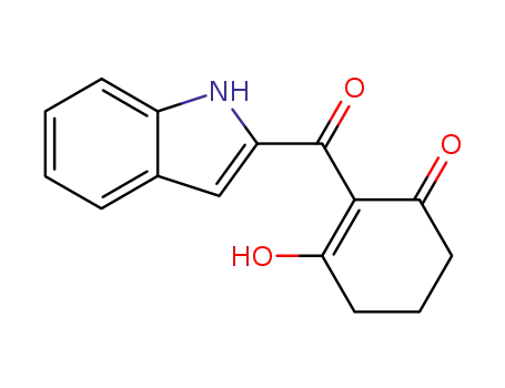 2-Cyclohexen-1-one, 3-hydroxy-2-(1H-indol-2-ylcarbonyl)-